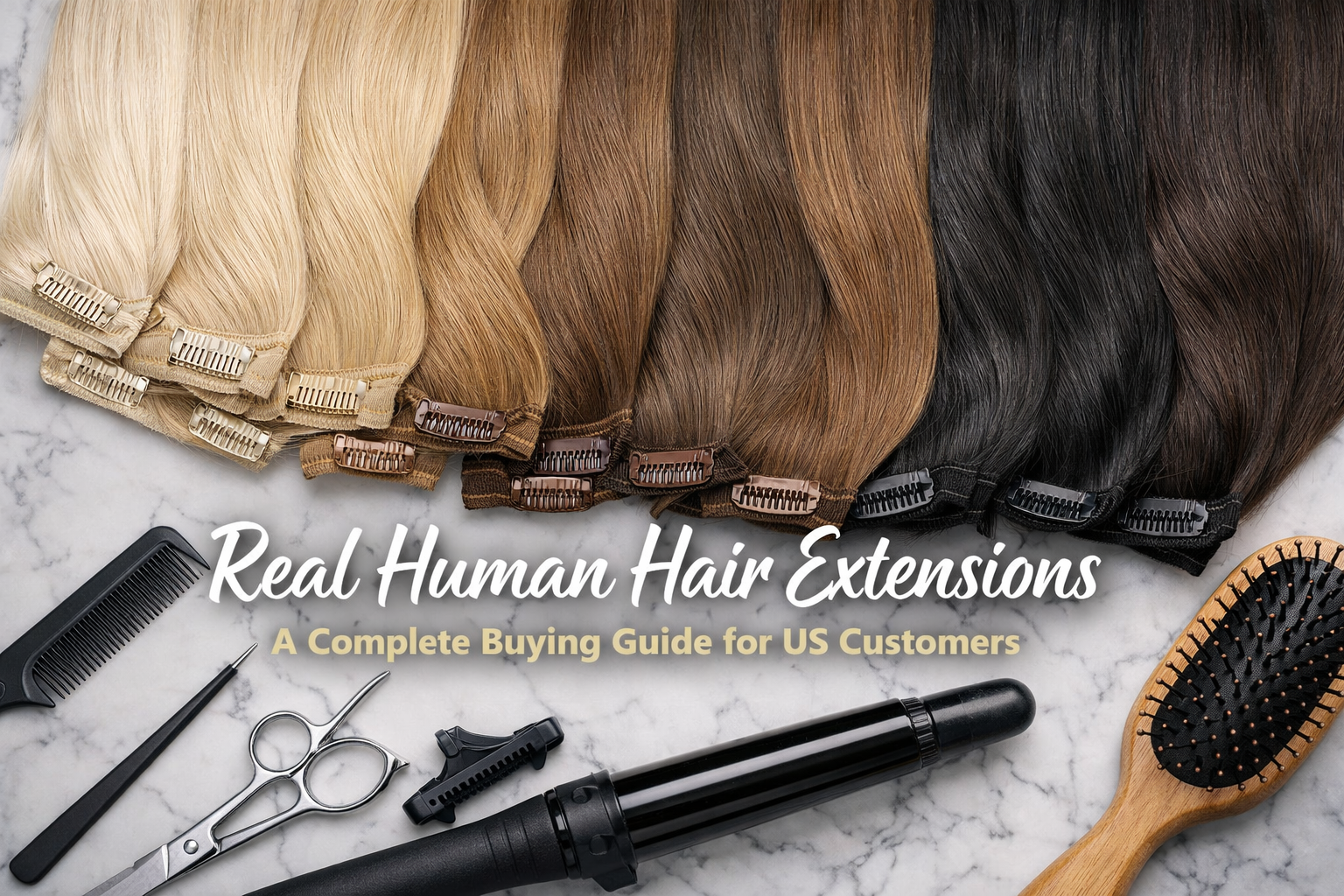 Real Human Hair Extensions: A Complete Buying Guide for US Customers